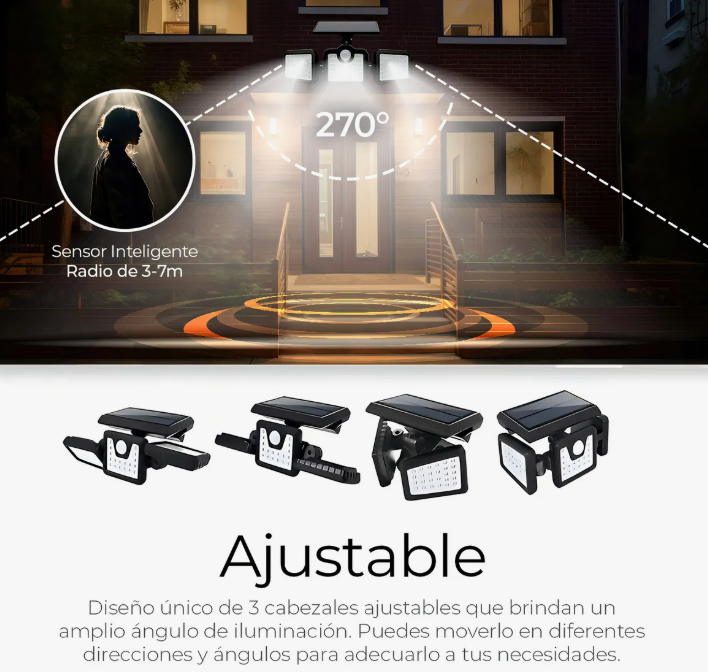 Power Solar Led- 80% Ahorro Energía