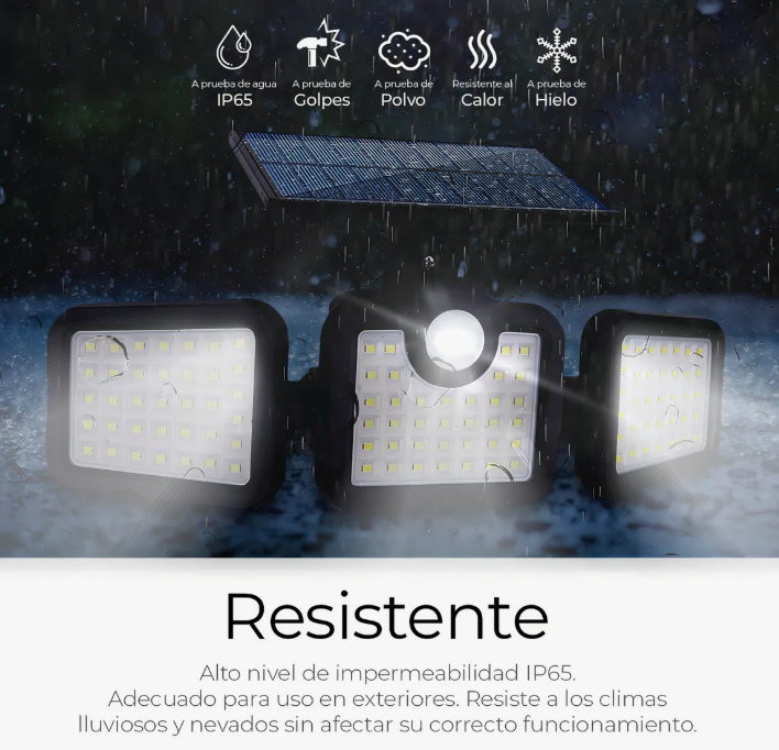 Power Solar Led- 80% Ahorro Energía