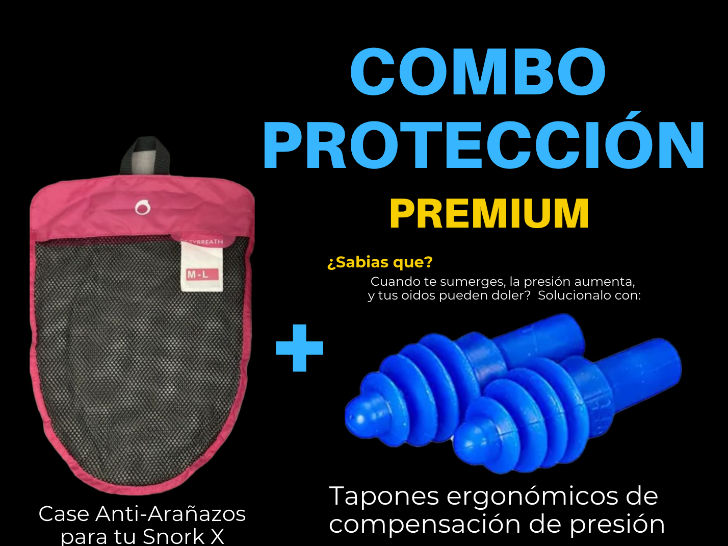 ¡Protege tu Snork X y tus oidos!