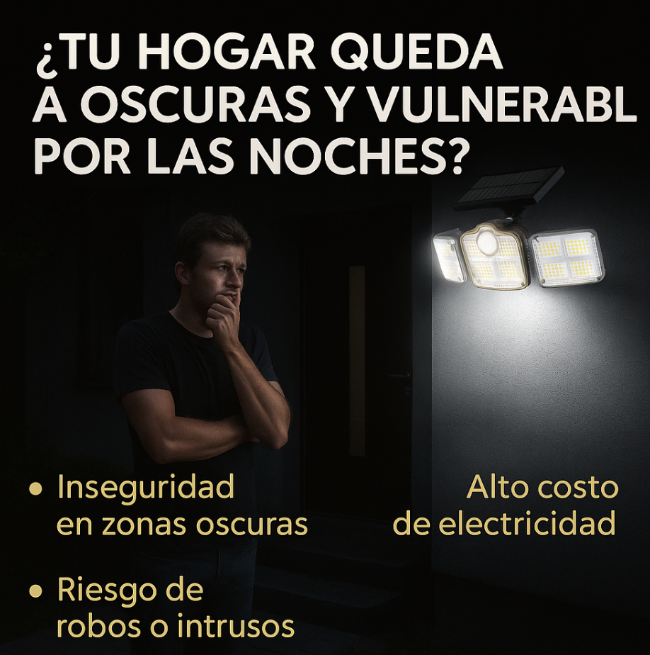 Power Solar Led- 80% Ahorro Energía