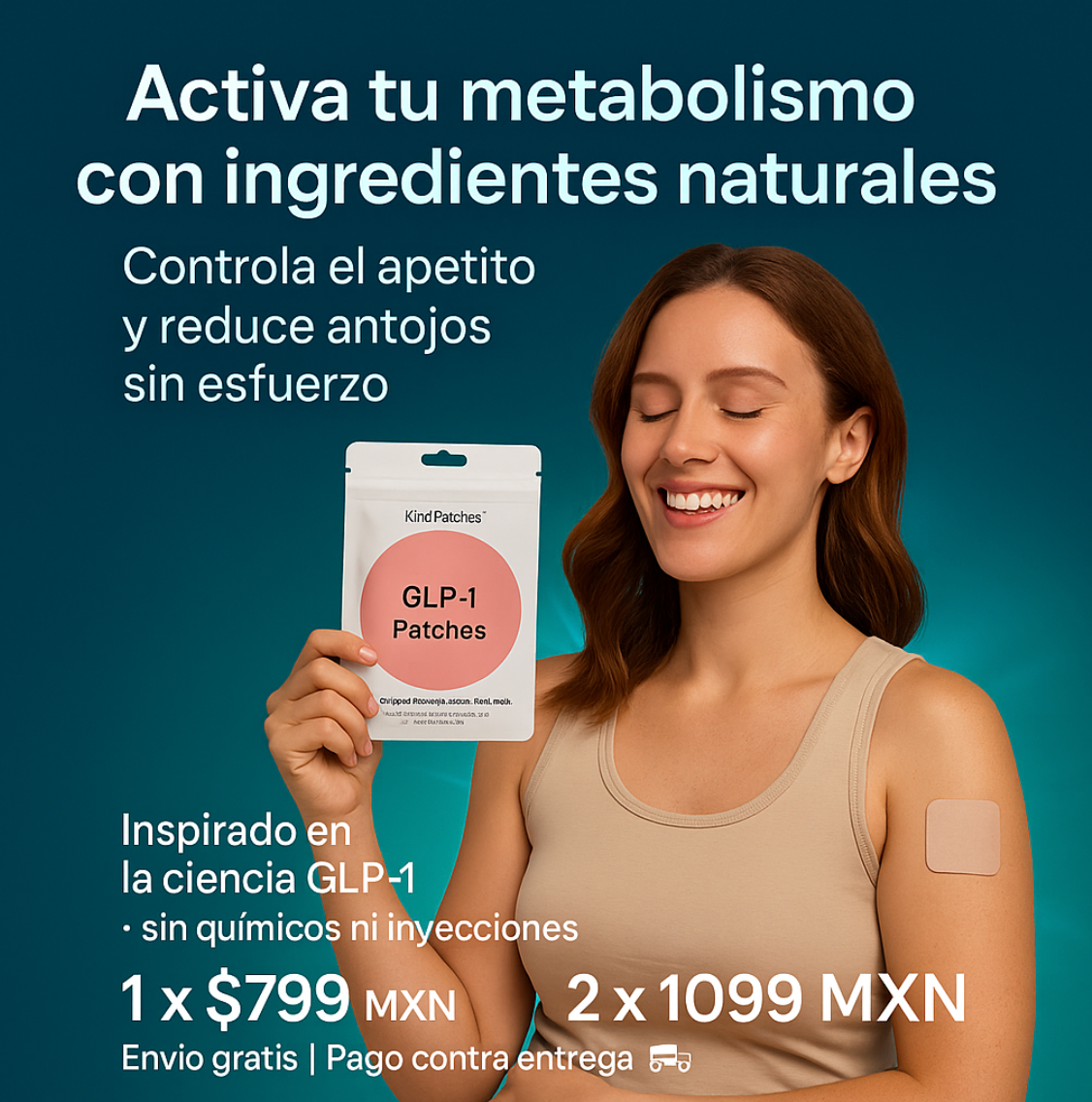 Parche GLP-1 - Lo más virales de Hollywood ( 30uds)