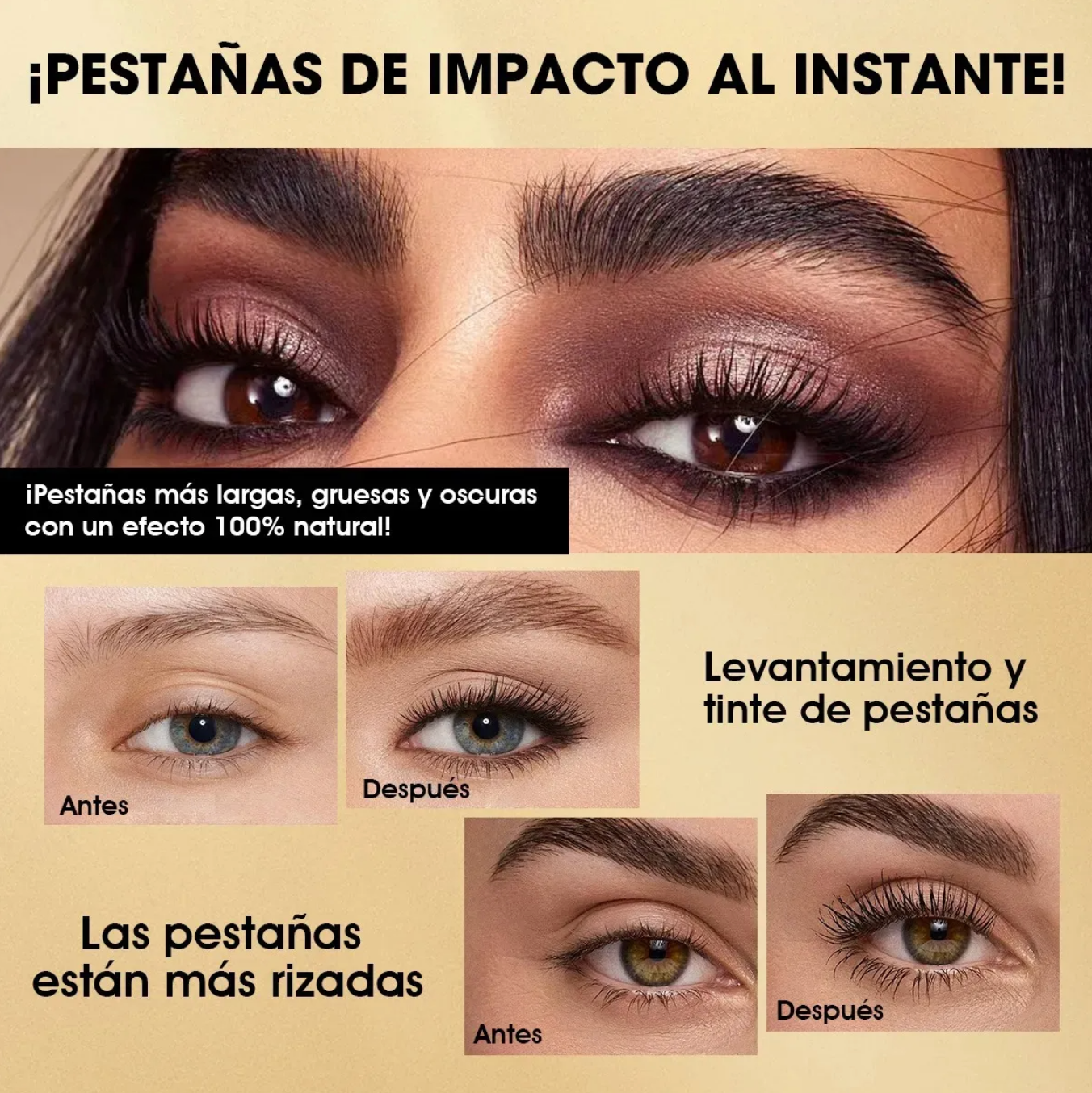 Kit Rizado de Pestañas Premium
