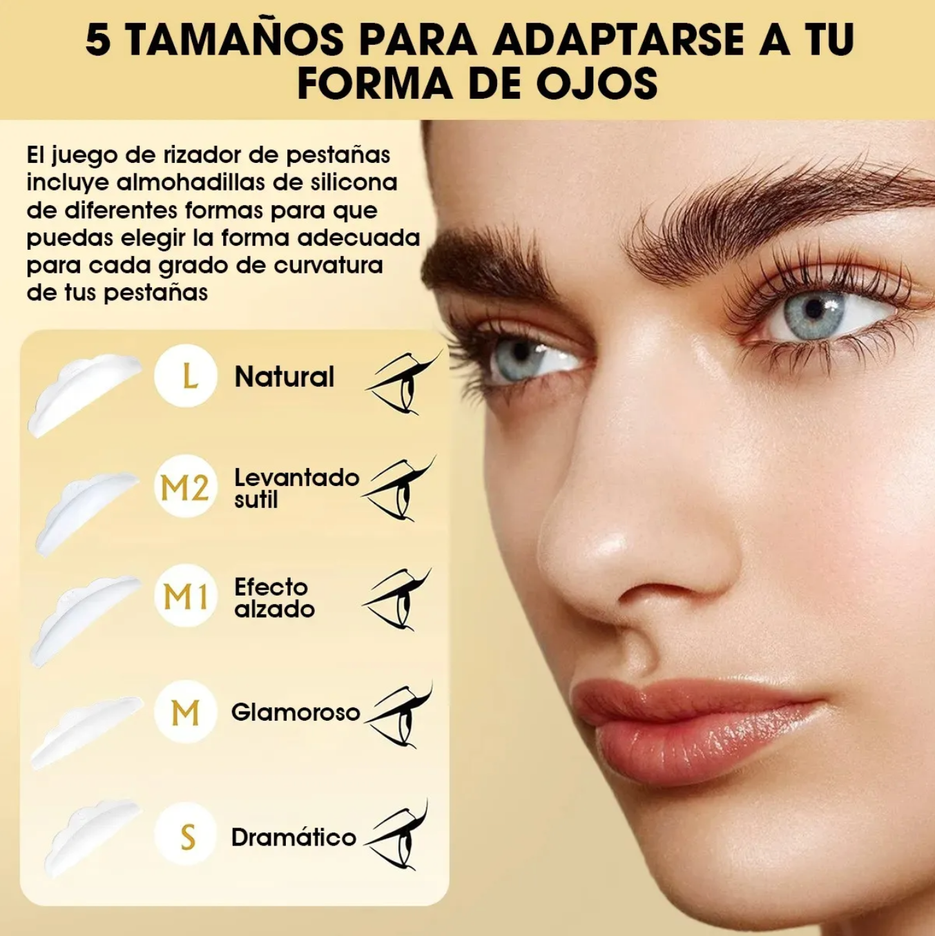 Kit Rizado de Pestañas Premium