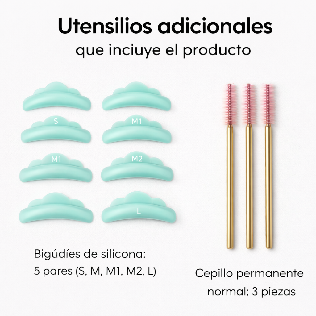 Kit Rizado de Pestañas Premium