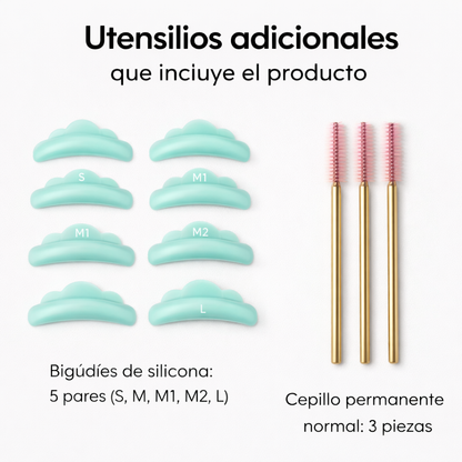 Kit Rizado de Pestañas Premium